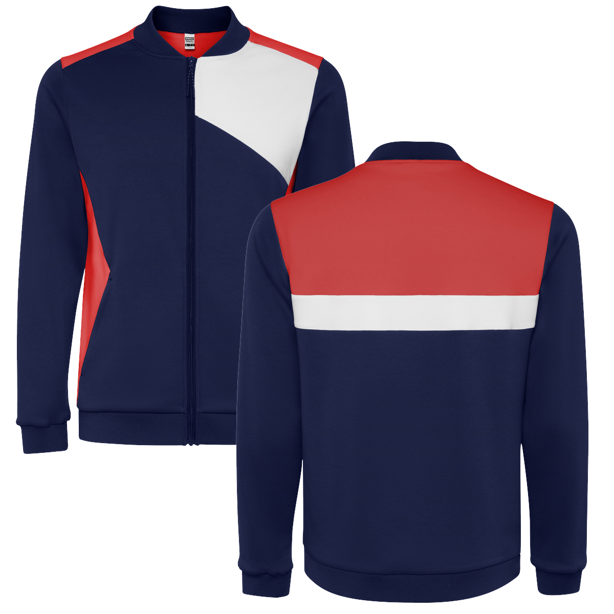 Bluza Sportowa Zapinana z Przodu