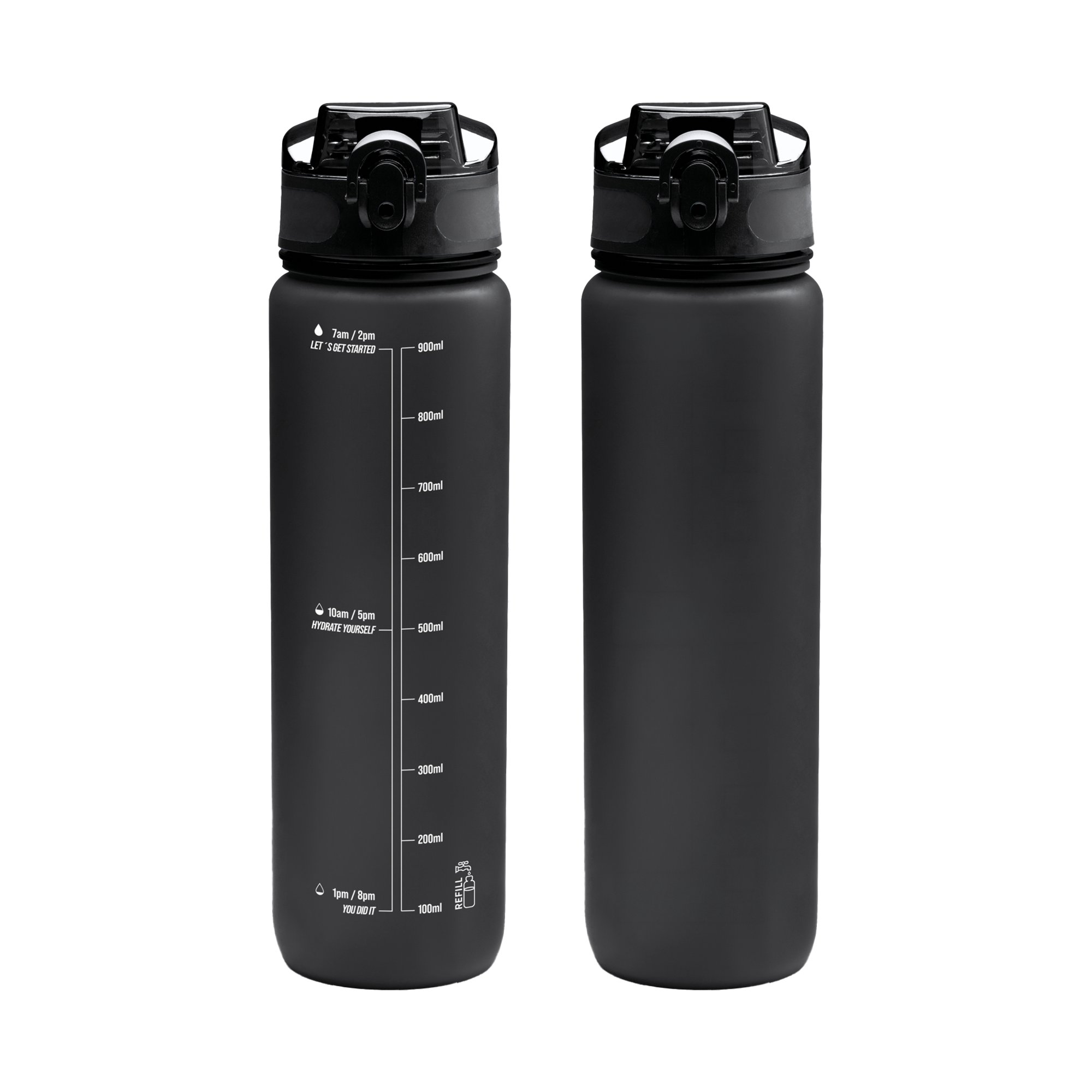 Butelka o pojemności 1 litra z własnym nadrukiem