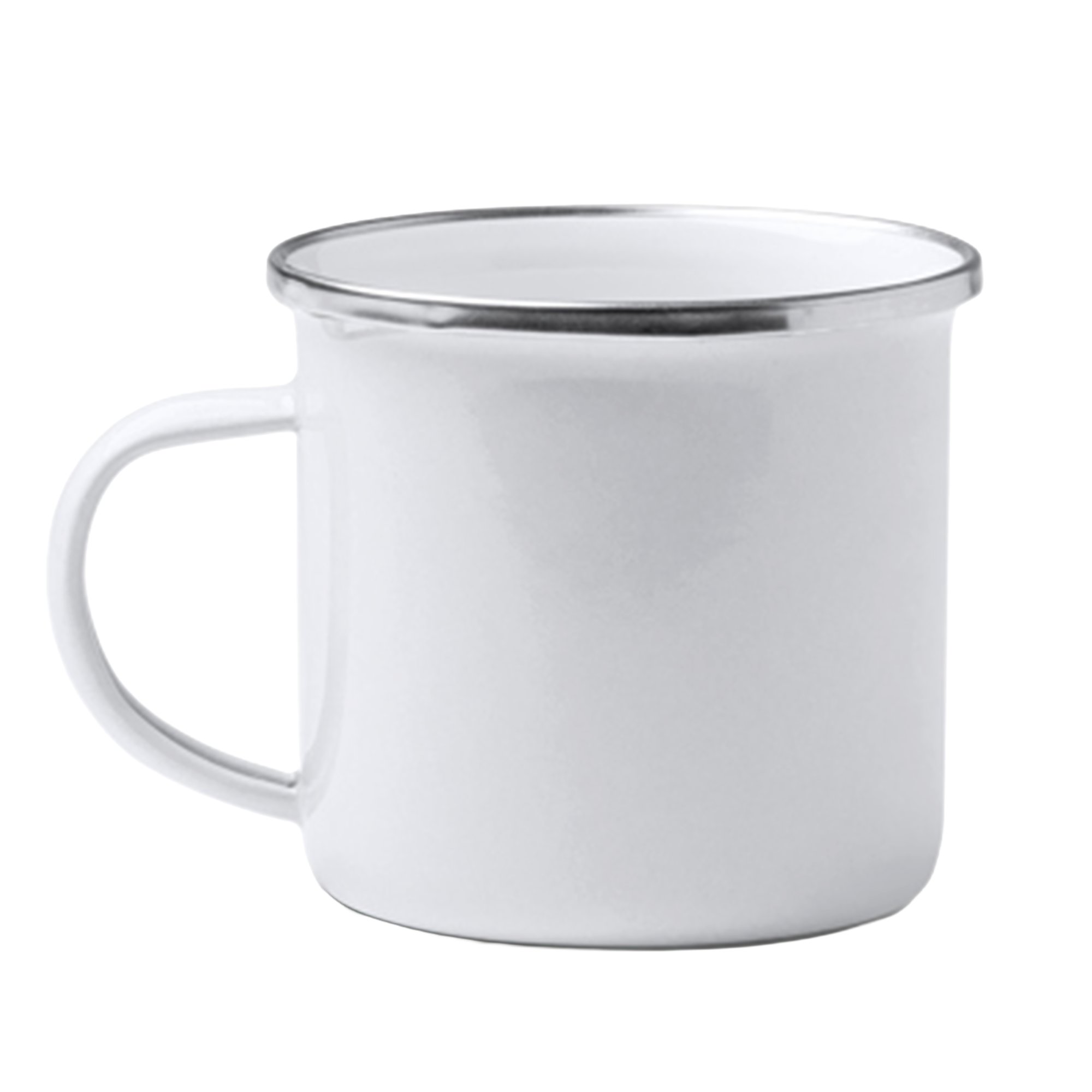 Metalowy Kubek w Stylu Retro