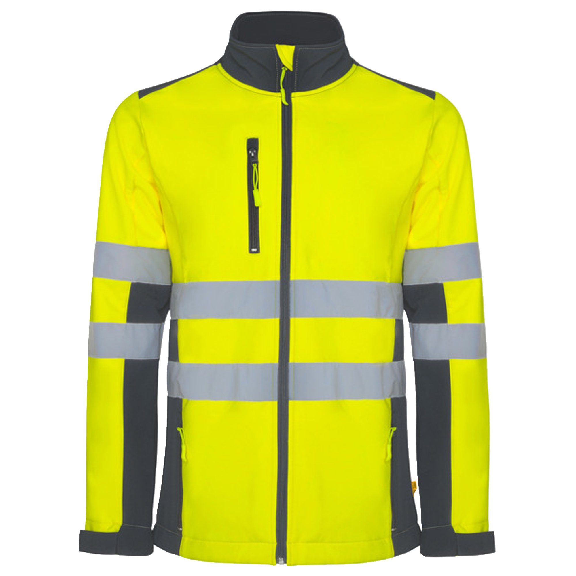 Kurtka Softshell o Wysokiej Widoczności