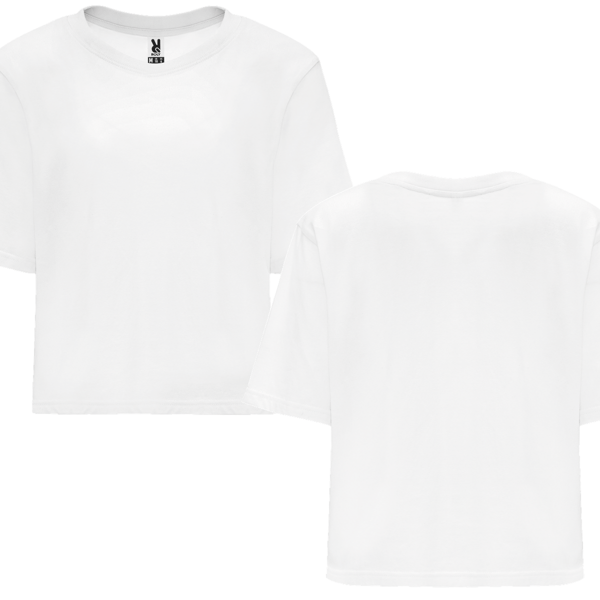 Koszulka typu CROP TOP z własnym nadrukiem