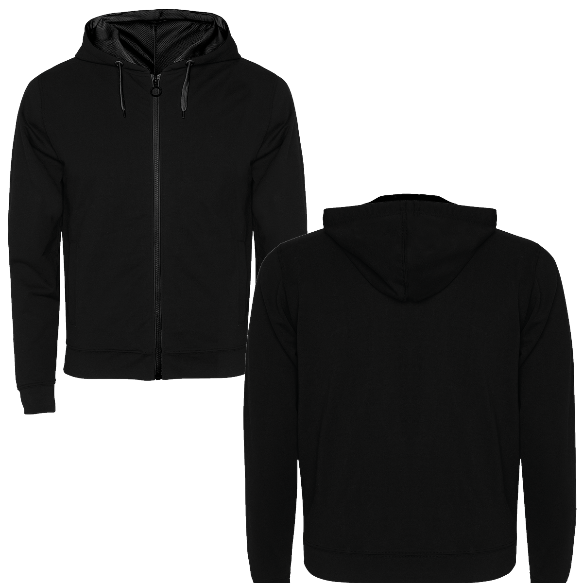 Bluza dresowa z zamkiem z własnym nadrukiem