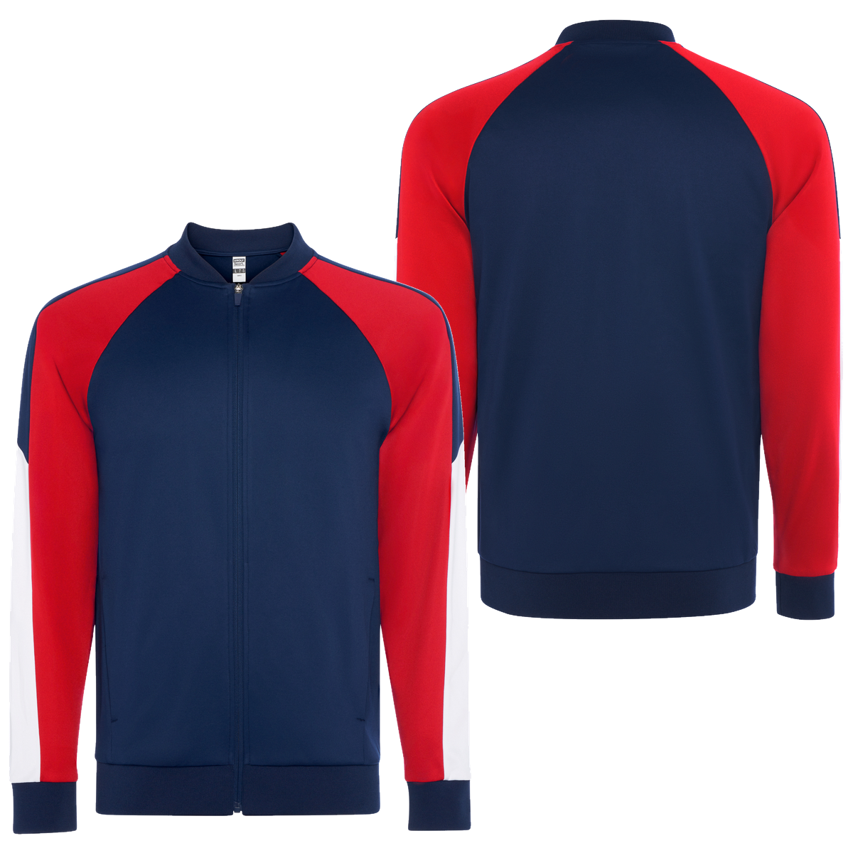 Bluza dresowa rozpinana z własnym nadrukiem