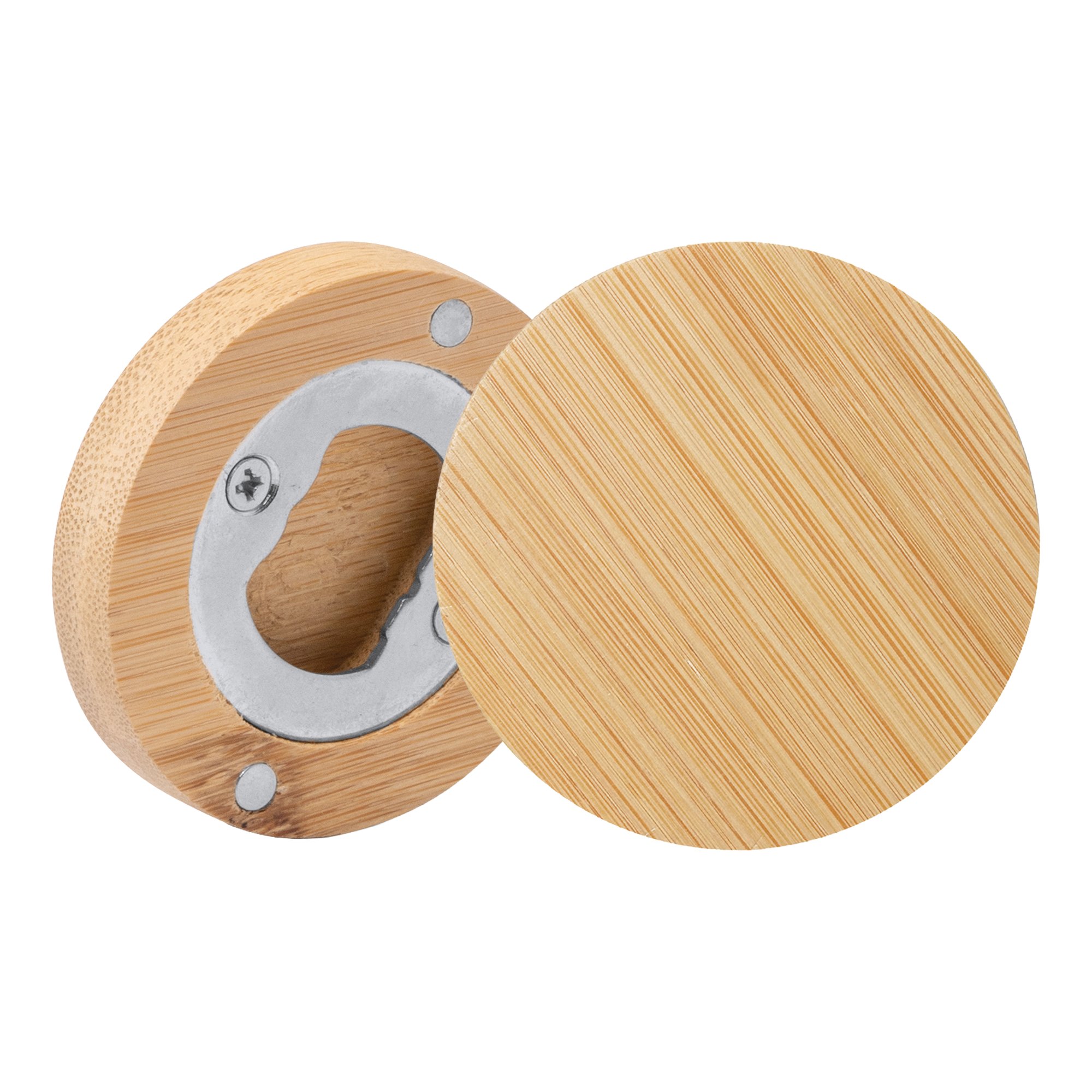 Magnetyczny bambusowy otwieracz do butelek