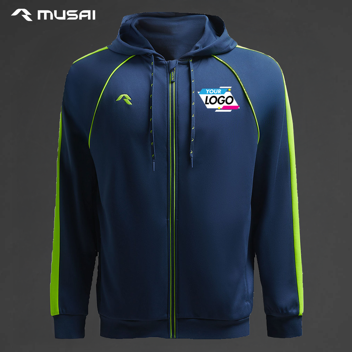 Musai-Premium Bluza Rozpinana Afiki