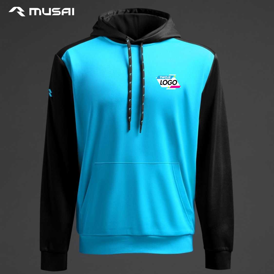 Musai-Premium Sportowa Bluza z Kapturem Saba