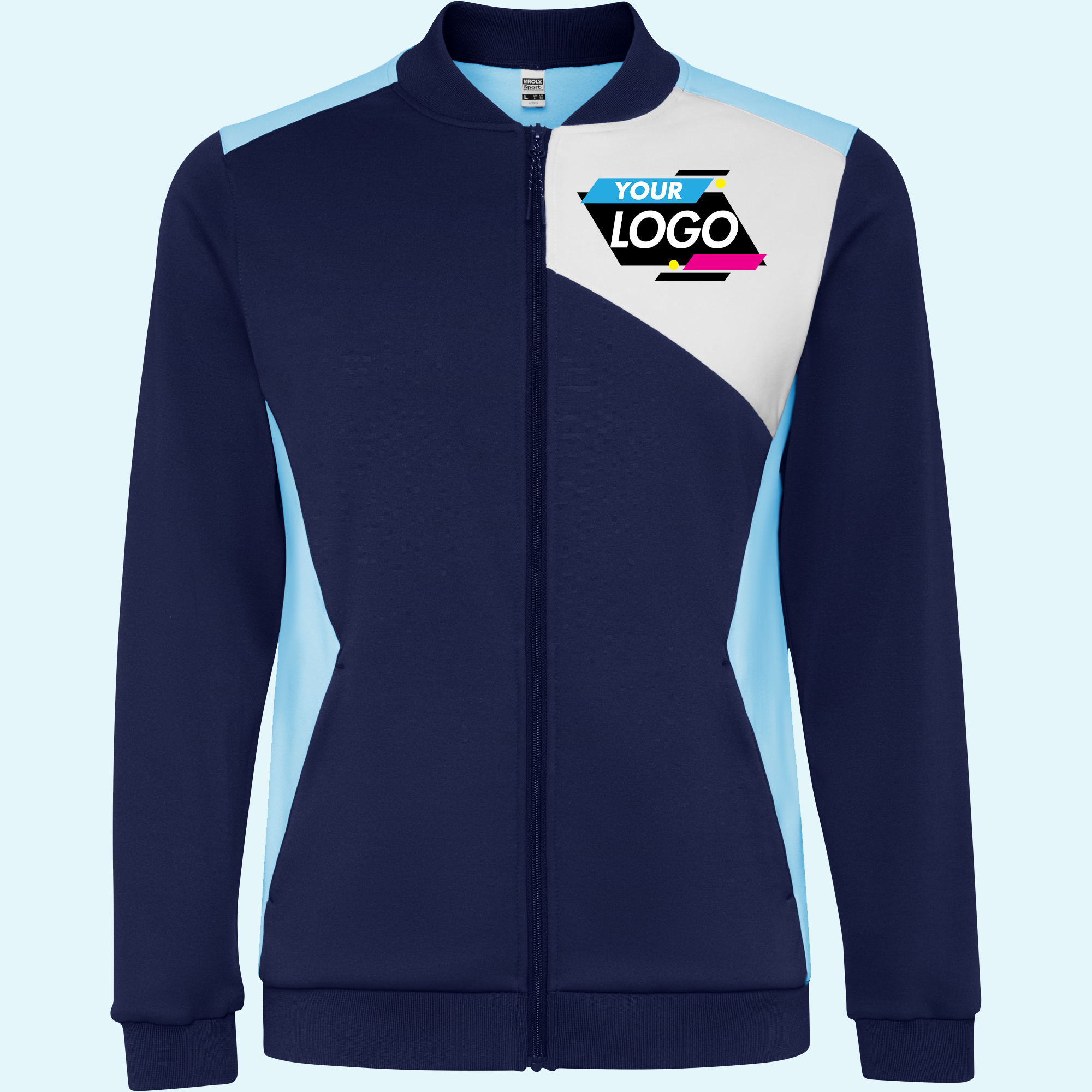 Bluza Sportowa Zapinana z Przodu