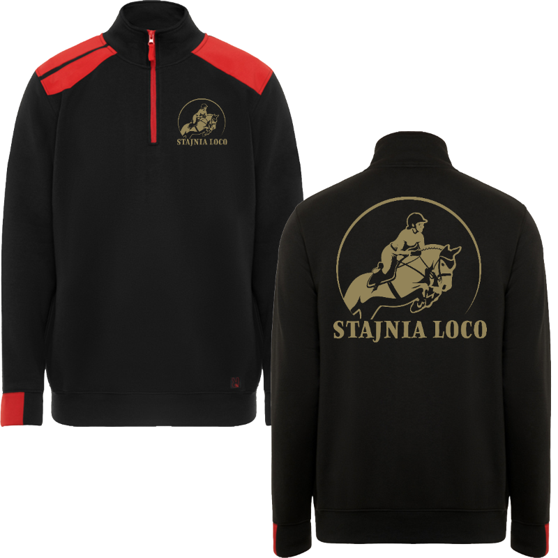 Bluza z Zamkiem Błyskawicznym z Własnym Nadrukiem