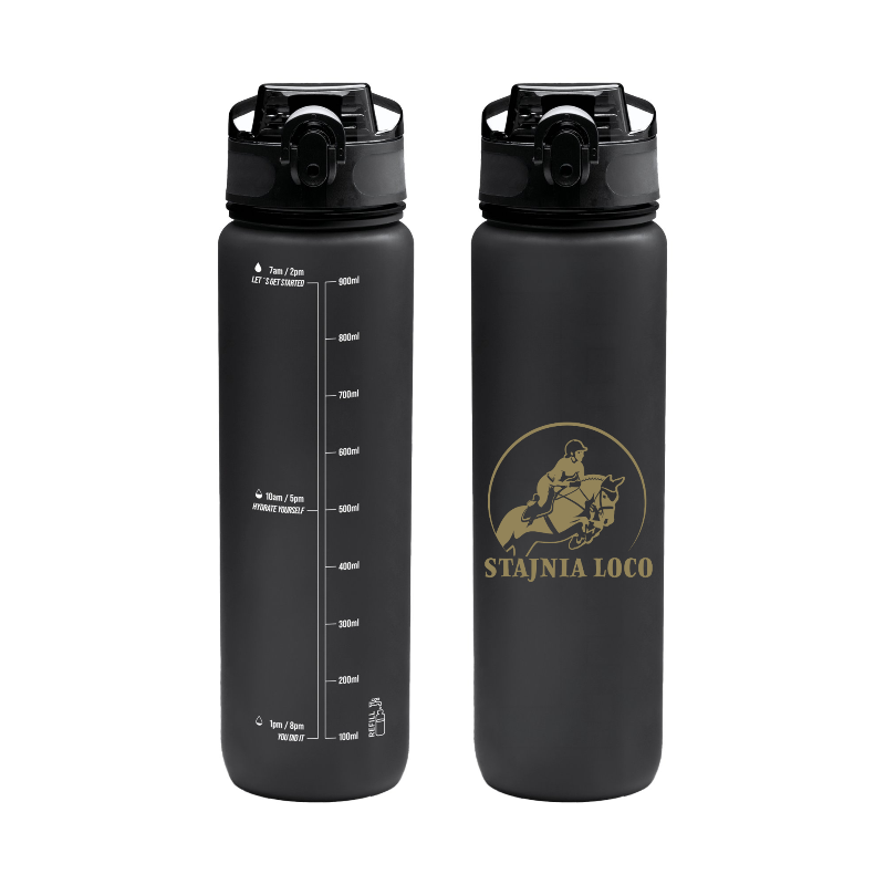 Butelka o pojemności 1 litra z własnym nadrukiem