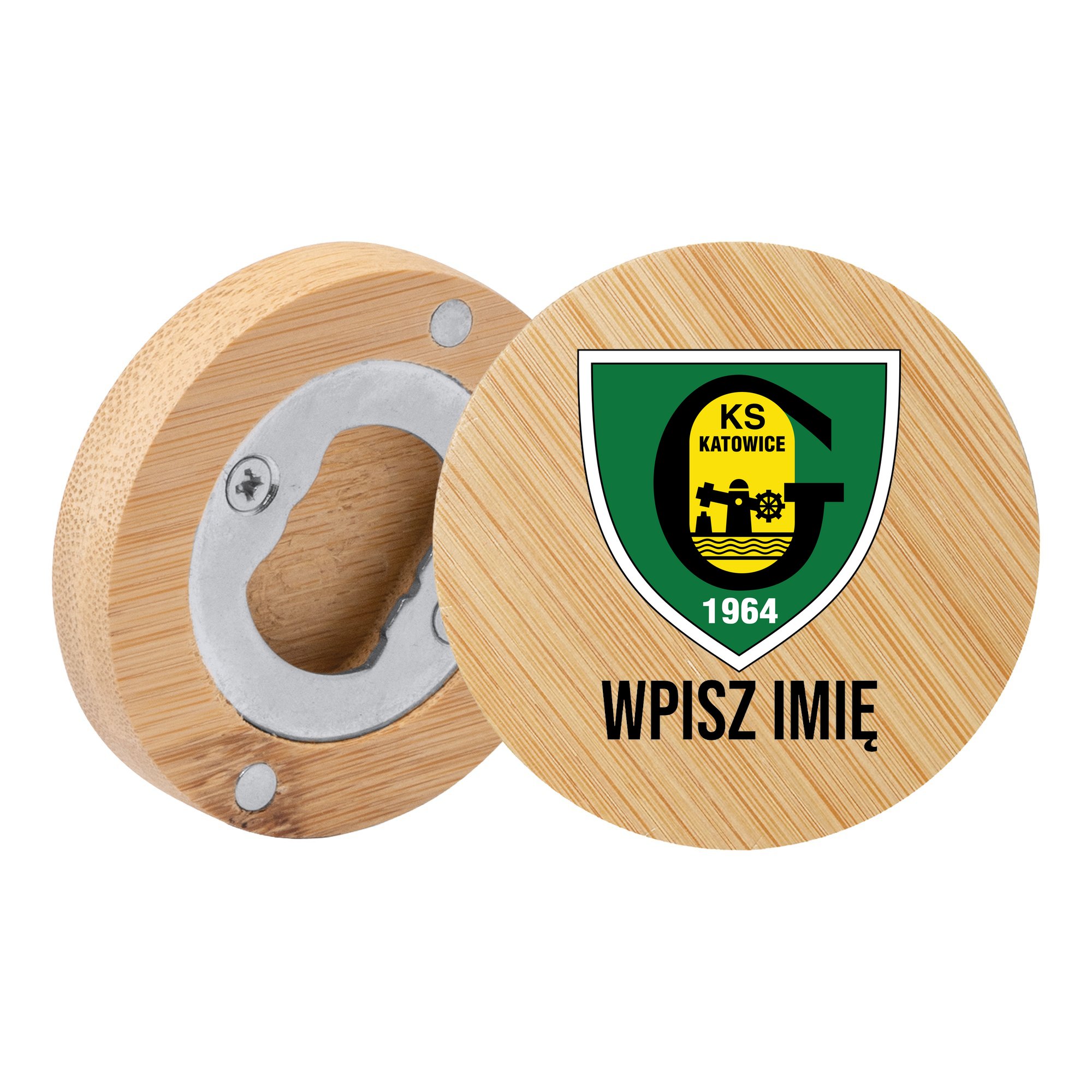 GKS Katowice - bambusowy otwieracz